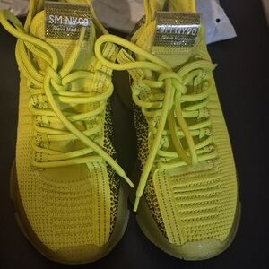 Steve Madden Neon Yellow Athletic Shoes